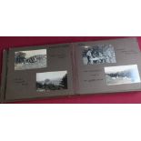 Photograph album relating to the 14th N.W. Leeds Scout Troop containing a large selection of