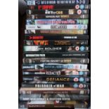 Quantity of various assorted war film DVD's etc