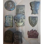 Group of nine various assorted c.1930's German workers badges