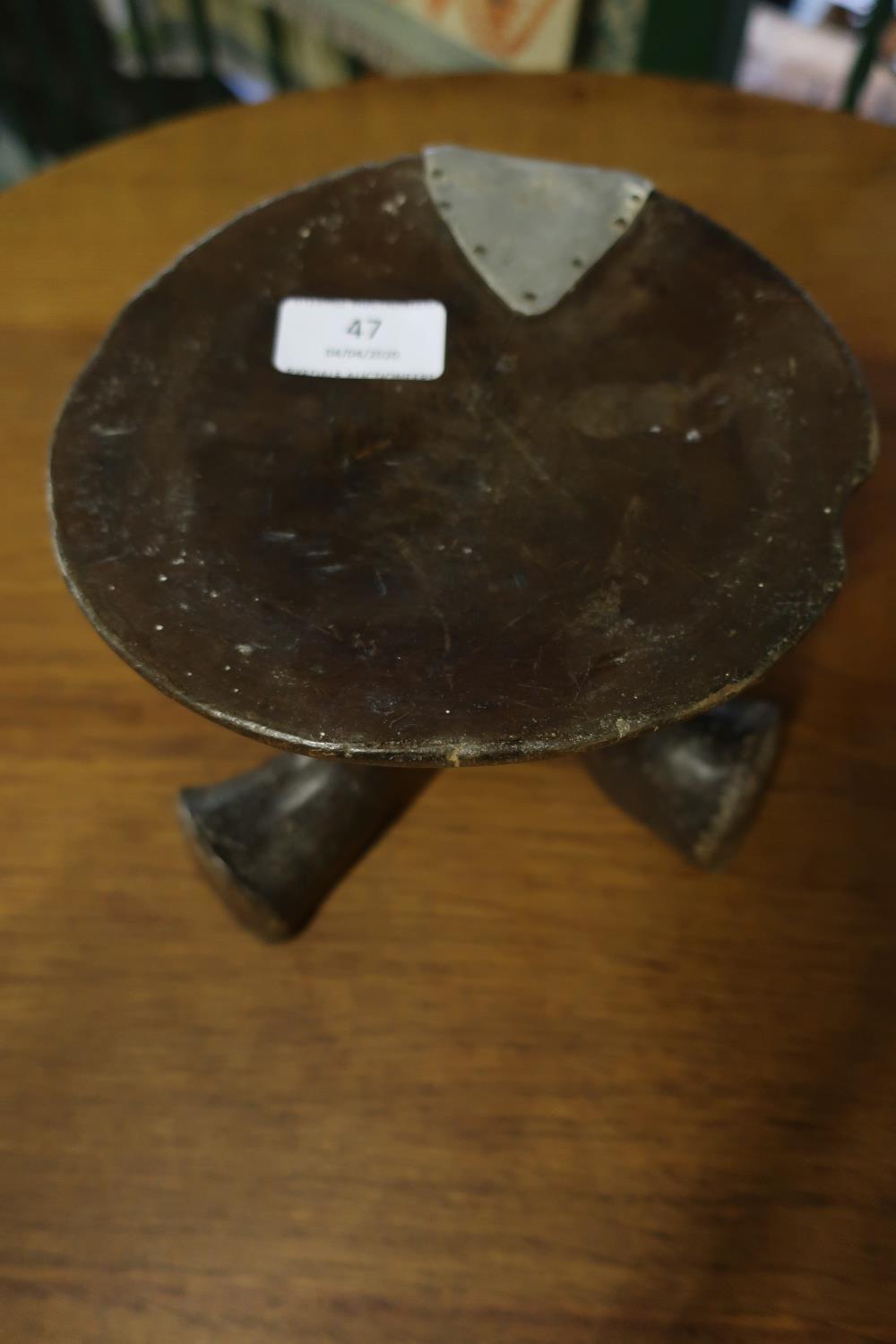 Ethiopian Jimma stool (height 15cm)