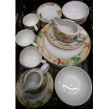 Royal Doulton 'Edenfield' tea and dinner service (8 plate settings)