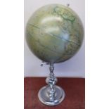 Extremely large globe on stand with circular base (approx height 85cm)