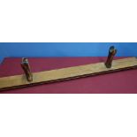 Japanese hardwood sword stand (86.5 cm)