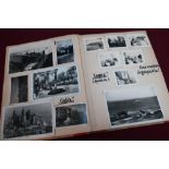 Album of c.WWII German Kriegsmarine interest, containing a large selection of photographs and