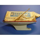 Star Yachts 'Ocean Star' pond yacht with original box (one spar broken)