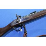 Parker-Hale .577 muzzle loading black powder percussion cap rifle, serial no. 41695 (section 1
