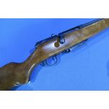 Stevens 12 bore bolt action three shot shotgun with fixed box magazine, 25 inch barrel, serial no.