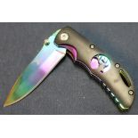 Boxed as new Elk Ridge ER-134RB Customer Design pocket knife