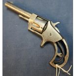 American .30 rimfire revolver with 2 1/2 inch barrel (lacking grips), serial no. 4117