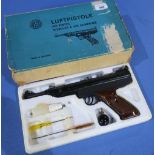 Boxed .22 EMGE Luftpistole air pistol