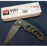Boxed as new Whitby Knives single bladed pocket knife