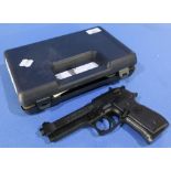 Boxed .177 Beretta 92FS Co2 air pistol with two magazines