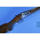 AYA 10 bore 3 1/2 inch chambered Magnum ejector shotgun, with 32 inch barrels, and 14 3/4 inch
