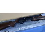 Boxed as new Webley & Scott semi auto 12 bore shotgun with multi chokes, serial no. TR-KA-12.1649 (