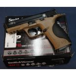 Boxed as new CO2 .177 Smith & Wesson P40 steel BB air pistol