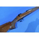 BSA .308 win bolt action rifle, serial no. 3R1166, barrel screw cut for sound moderator (section one