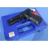 Cased .177 Walther CP88 Co2 air pistol with magazine