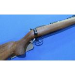 Bruno MOD 2-E-H .22 LR bolt action rifle, barrel screw cut to sound moderator, serial no. 428949 (