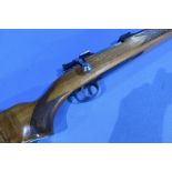 .243 Sedgemoor bolt action rifle, serial no. 8706 (section one certificate required)