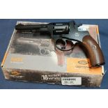 Boxed Gletcher CO2 .177 Revolver air pistol