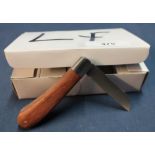 Box of ten brand new sealed single bladed pocket knives