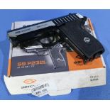 Boxed .177 Gletcher SS P232L Co2 air pistol