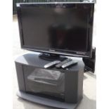 Panasonic Viesa 31 inch flat screen TV, complete with stand, Panasonic DVD Player, Sky box etc