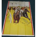 A collection of film advertising posters including an extremely large double sided poster of The Sun