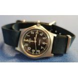 CWC military 2006 broad arrow marked wristwatch, the back marked W10/6645-GG 5415317