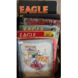 Selection of Eagle Annuals and Puffer Muffer Pip Pip, including Eagle Annuals c.1960s/70s