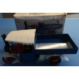 Boxed Mamod steam wagon