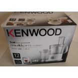 Boxed Kenwood Multipro compact food processor