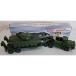 Boxed Dinky Supertoys 660 tank transporter and a Dinky 651 Centurion tank