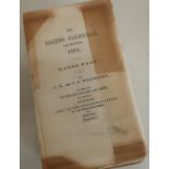 Collection of The Racing Calendar for the year 1881, Races Past by J. E and J. P Wetherby