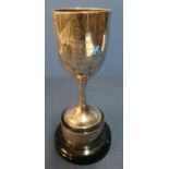 London silver hallmarked military trophy cup 'Infantry Officers Challenge Cup For The Best