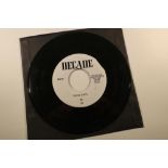 The Beatles Decade single sided 45 for radio stations, stamped Not For Sale For Radio Stations