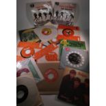 Fifteen 45RPM singles including The Beatles and Tony Sheridan with The Beatles, including The Ballad