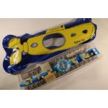 Yellow Submarine swatch watch, Scuba 200 with outer inflatable case (missing outer box)