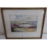 Edward H Simpson, Robin Hood's Bay, watercolour, signed (14.5cm x 22.5cm)