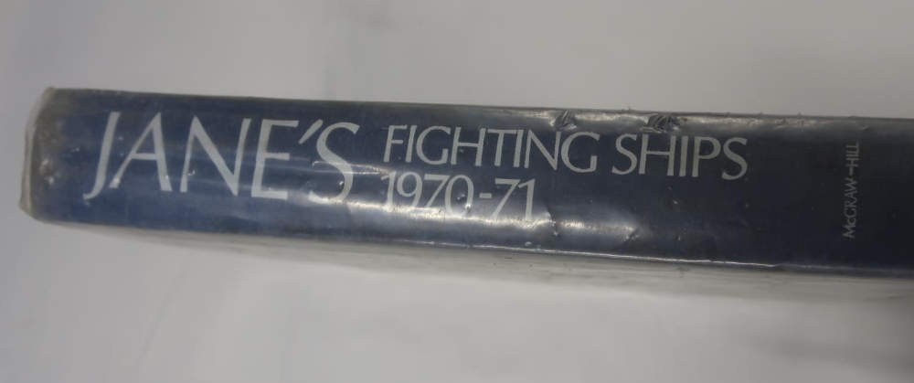 Jane's Fighting Ships 1970 - 71, edited by Raymond V Blackman, blue cloth in plastic sleeve - Image 2 of 2