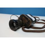 Watson & Son Ltd 1917 monocular with leather lanyard