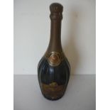 Bottle of Rene Lalou champagne, produced and bottled by G H Mumm and Co, 1973, 77cl, 12% vol