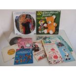 Nine Children's Corner records (some with accompanying booklet), other children's story records,