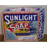Sunlight Soap rectangular advertising sign (25cm x 22cm)