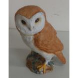 Large matt finish Beswick Barn owl, No. 1046 (18cm high)