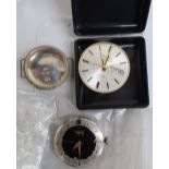 Longines Conquest wrist watch movement numbered 9291795 17 jewel movement and a Buliver Ambassador