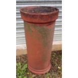 Terracotta chimney pot (height 63cm)