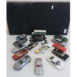 The Definitive Bond Collection of Corgi 007 die-cast unboxed vehicles on display stand (16)