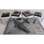 Diverse Images Aircraft Collection hand crafted English pewter model of BG17G "Vonnie gal" 527 P.