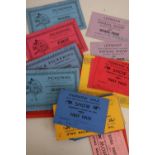 Collection of various assorted Thornton le Dale, Levisham and other local interest show price cards,